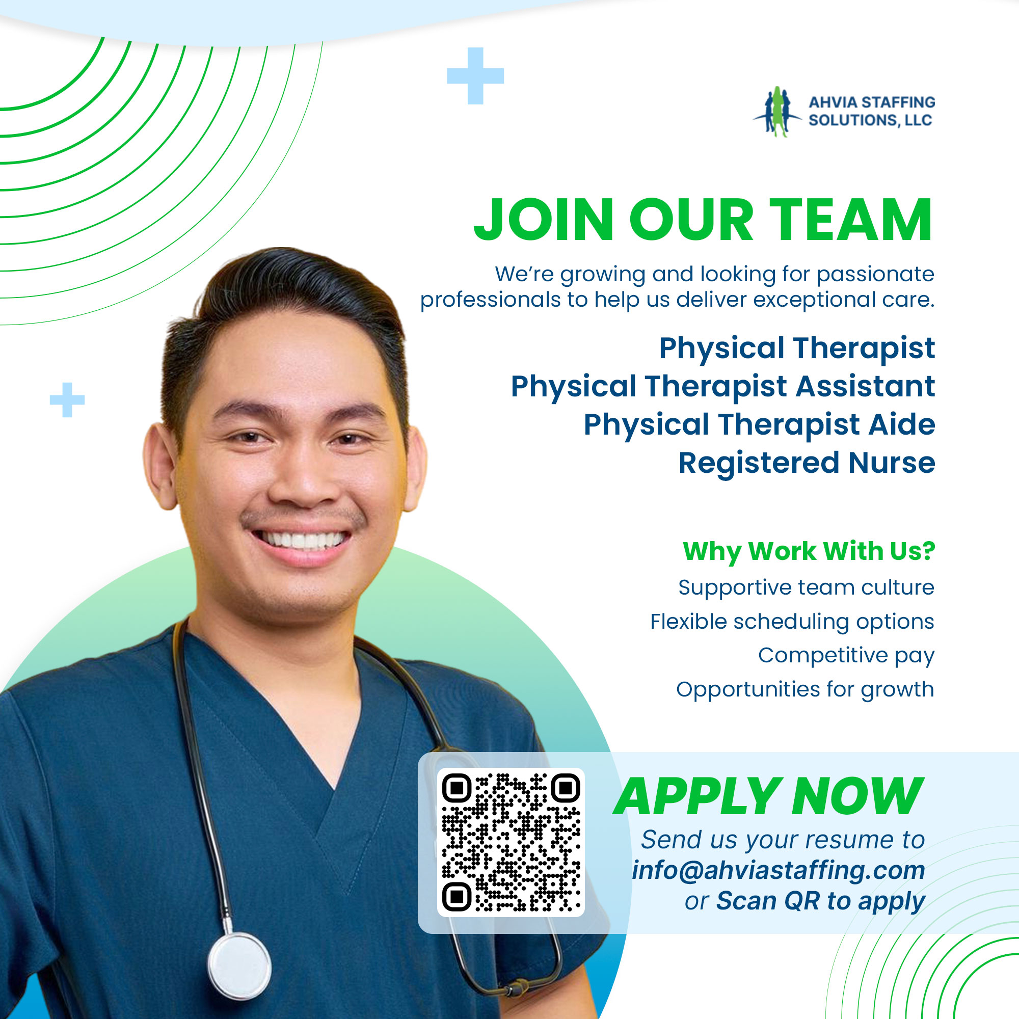 AHVIA Staffing Solutions logo