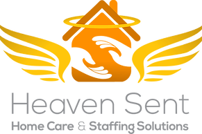 Heaven Sent Home Care and Staffing Solutions logo