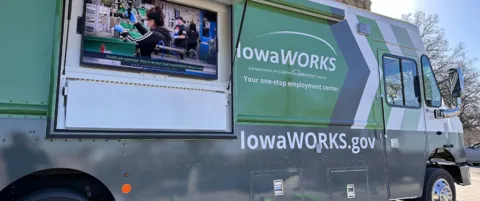 IowaWORKS Iowa City logo