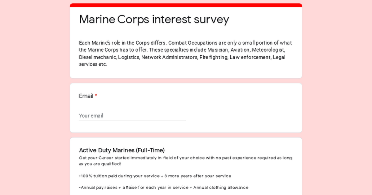 Marine Corps Recruiting logo