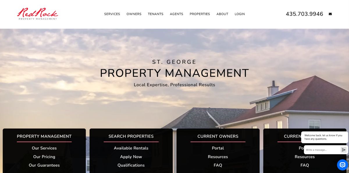 Red Rock Property Management logo