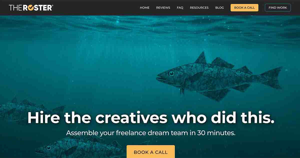 The Roster Agency logo