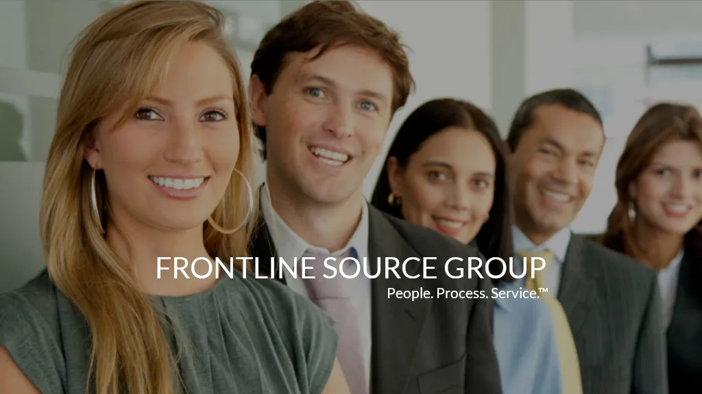 Frontline Source Group