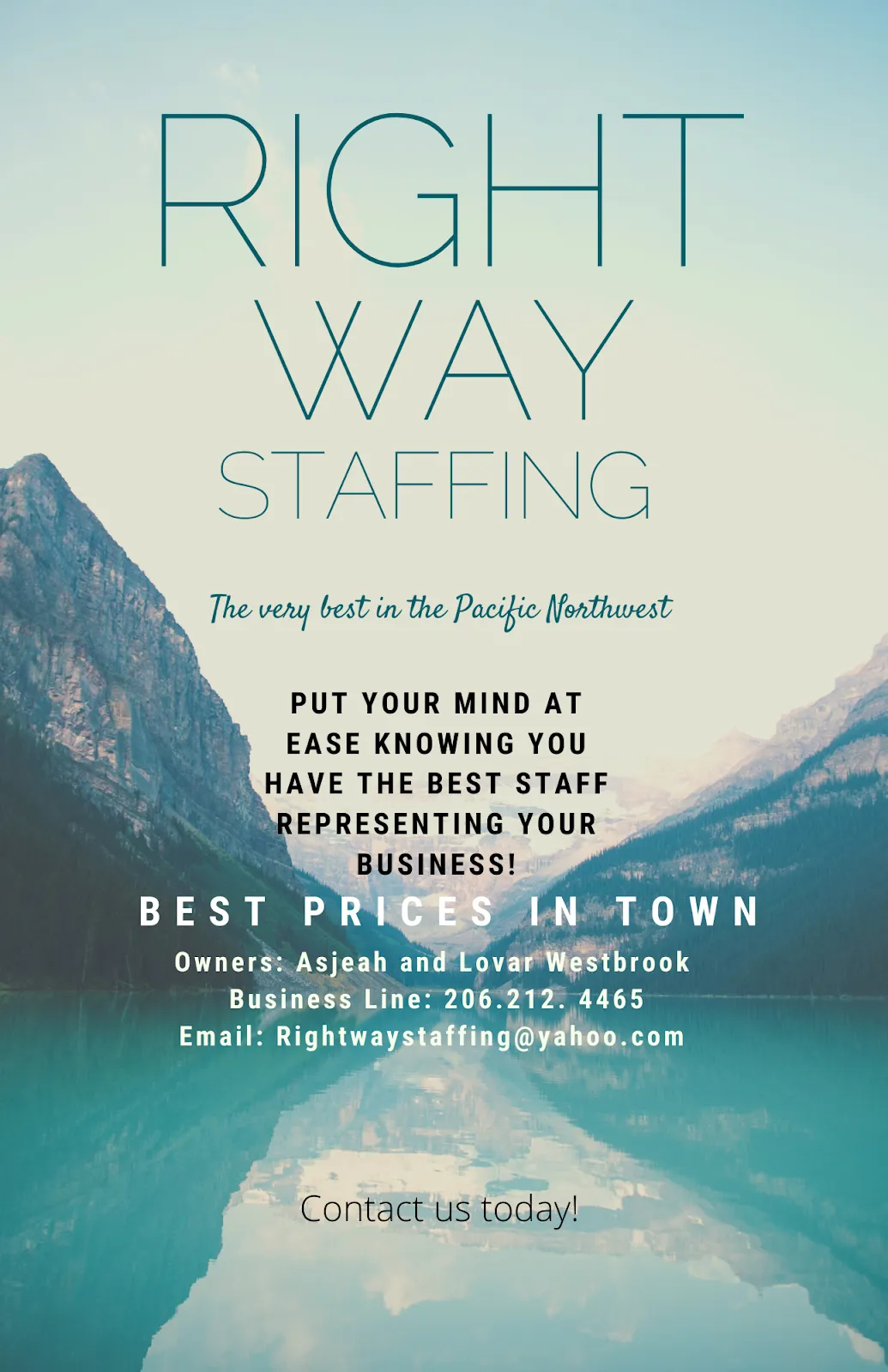 Right Way Staffing